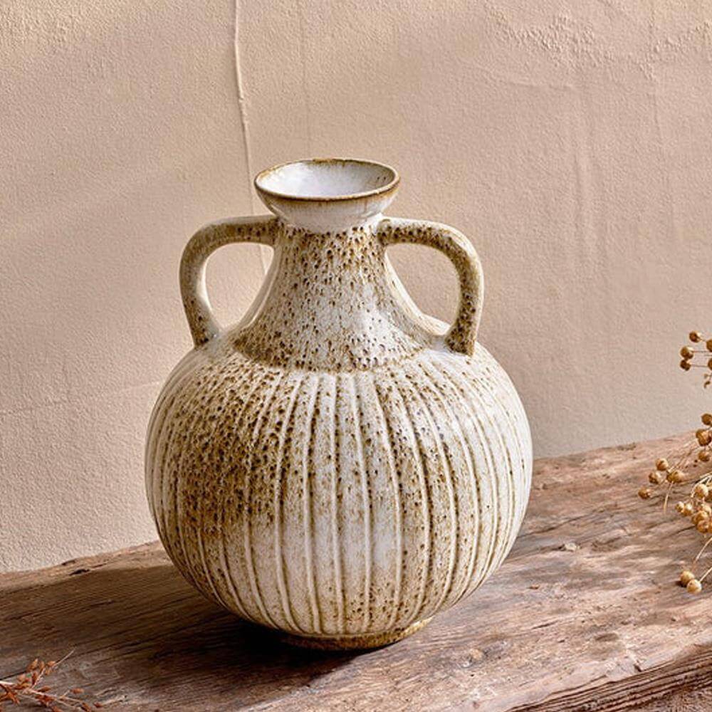 Nkuku Anjuna Reactive Glaze Decorative Jug Small